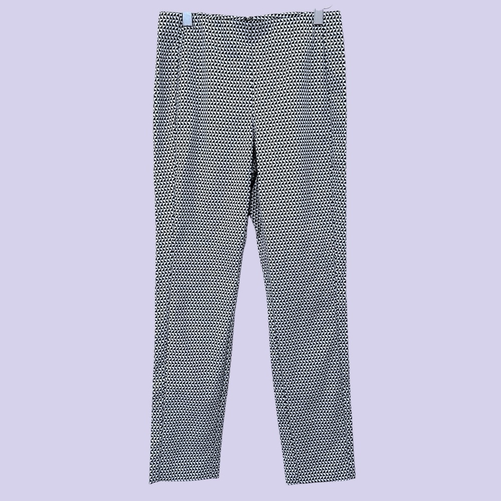 Theory geometric skinny trousers